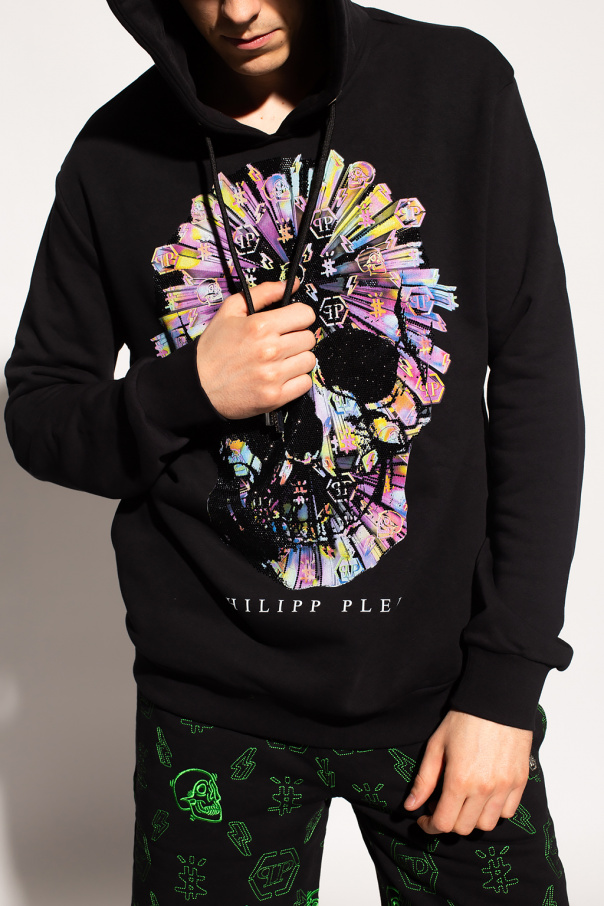 GenesinlifeShops GB - Embellished hoodie Philipp Plein - Diesel